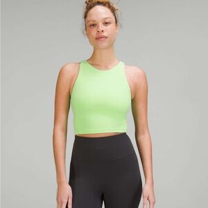 Lululemon Scream Green High Neck Align Tank